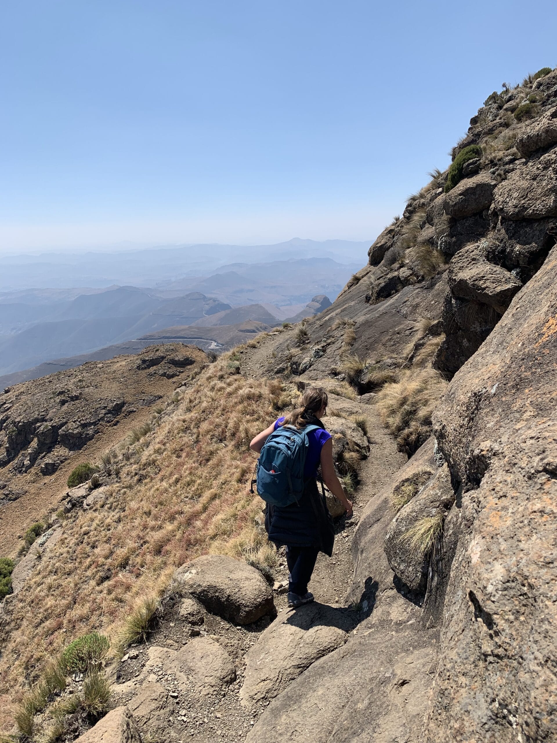 23.09.2021 – Hoch unterwegs in den Drachenbergen auf dem Sentinel Trail (Der Tag des Meckerns)